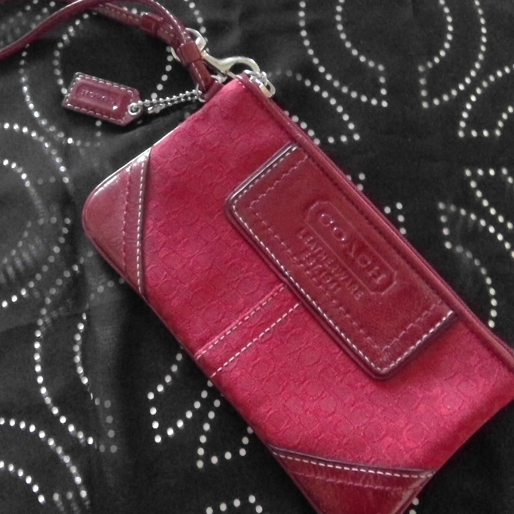 Coach Wristlet!